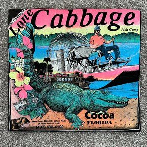 Vintage 90's single stitch, Cabbage Cocoa Beach tshirt.